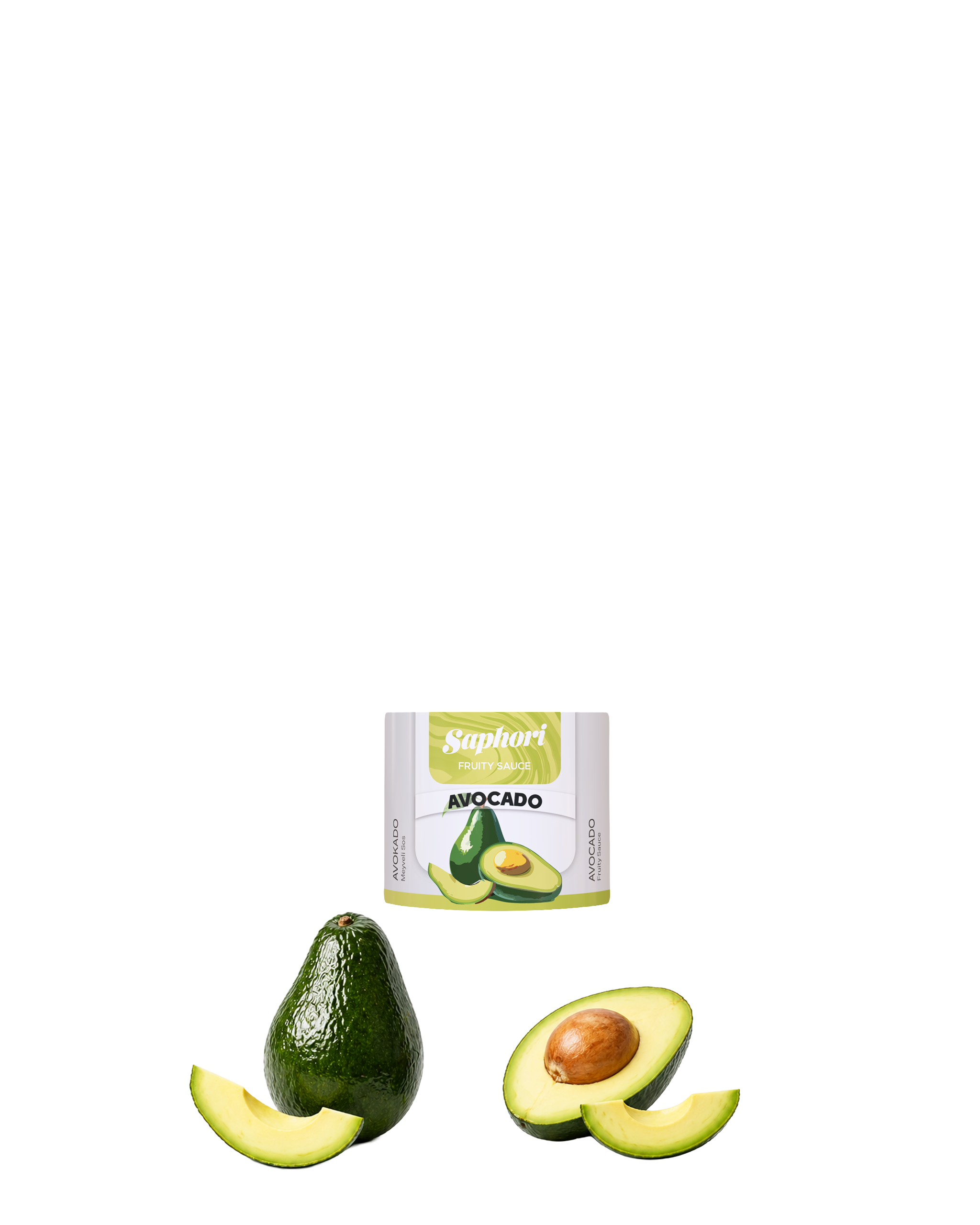 Avacado Puree Label Avakado Püre Etiketi