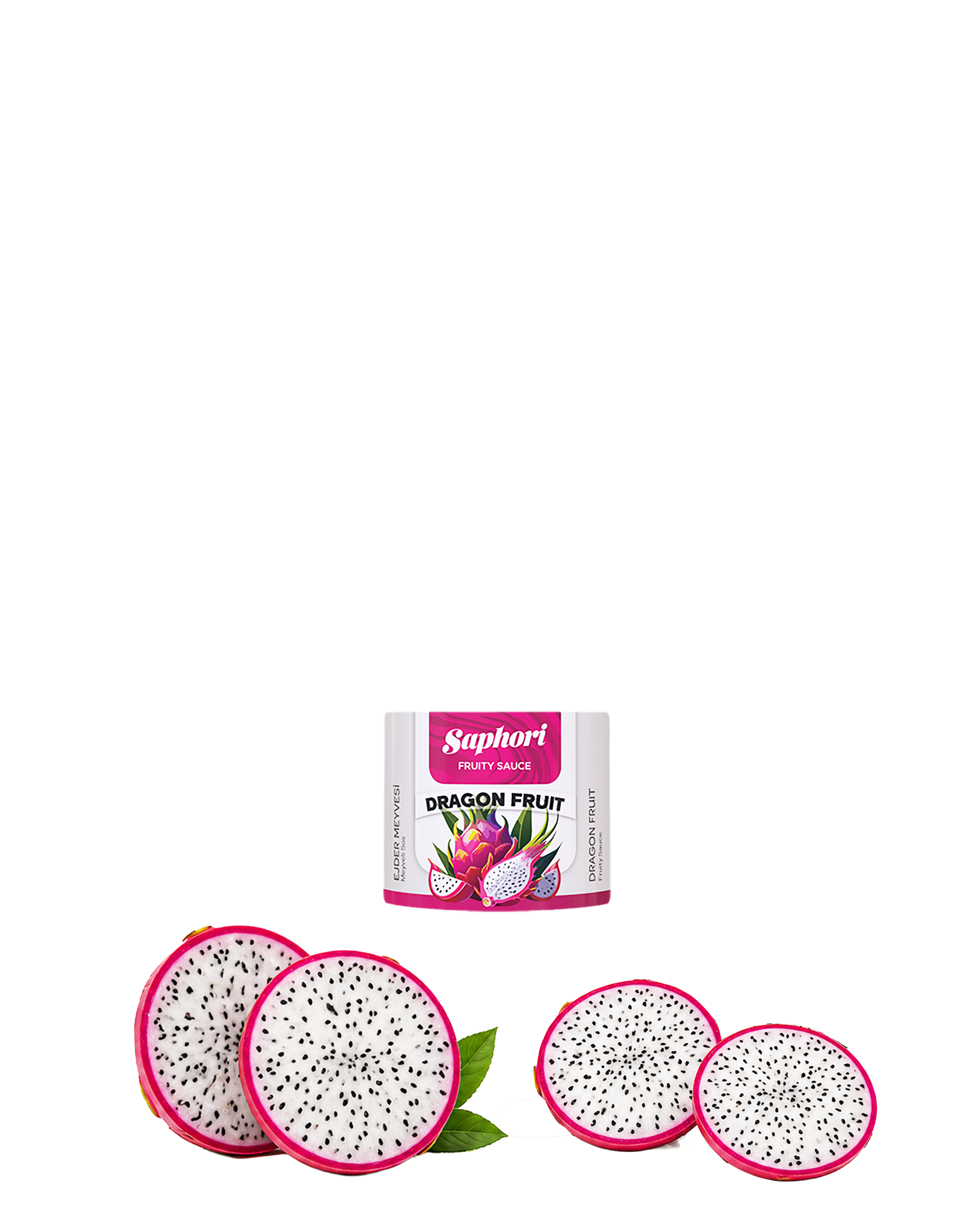 Dragon Fruit Puree Label Ejder Meyvesi Püre Etiketi