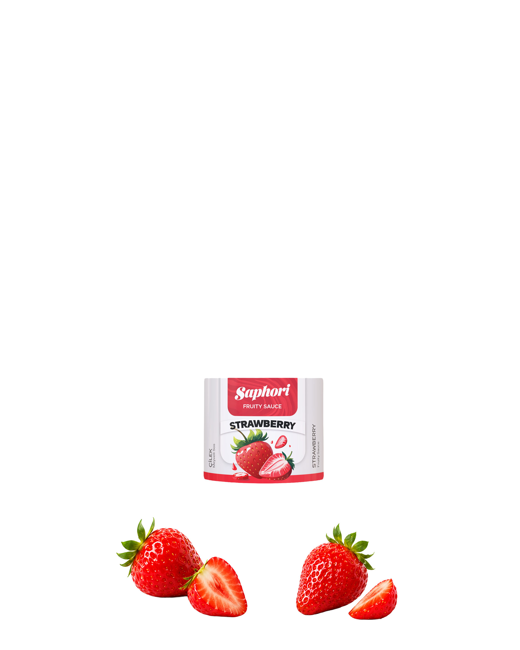Strawberry Puree Label Çilek Püre Etiketi